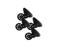 YIUPEDRFG Ruedas de Repuesto para Maleta con Ruedas giratorias de 360 Grados, plástico ABS Suaves y duraderas, para Maleta con, para baúl,