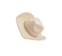 YIUPEDRFG Sombrero de Pescador para Caballero, Dama, Jazz, Vaquera, Estilo Moderno y Divertido, Regalo para Amigos Apasionados por la Moda. El Sombrero Vaquero, con su Clásico