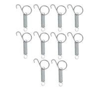 YIUPEDRFG Suministros de pestillos para puertas de jaulas, pestillos resorte, ganchos, herramientas fijación confiables para jaulas conejos, loros y mascotas pequeñas, colgadores para puertas,