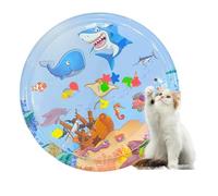 YIUPEDRFG Tapete de Hielo Multicapa Lleno de Agua para un frescor Multicapa de PVC Grueso para el Verano, Nido para Gatos y Perros, Almohadilla de Escalada, Juguete, Tipo 100CM+1