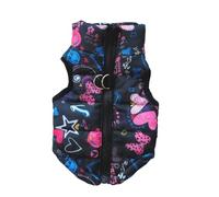 YIUPEDRFG Viste a un Amigo Peludo con Estilo, Chaleco, Chaqueta, Abrigo para Perro, poliéster Flexible y Duradero, Ropa cálida para Invierno para Perros, Negro, Metro