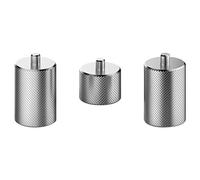 Yius Estabilizador de Cardán de Contrapeso, 3 Piezas OM 4/OS MO Mobile 3, Soporte de 70 g, Accesorio de Grabación de Video para DJI OSMO Mobile 3 4 (Plateado)
