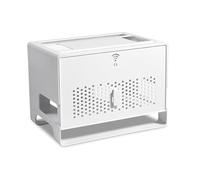 Yiustldd Caja De Almacenamiento para Router, Estante Multifunción Antipolvo para Router Caja De Cables Ajustable, Creativa Y Decorativa para Router En Casa Y Oficina