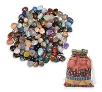 YIUWOD Paquete de 4 Piedras de La Suerte de Piedras Preciosas - Piedras Decorativas - Piedras Naturales - 1,5-2 Cm, Adecuadas Para DecoracióN de Bodas Y DecoracióN de Mesas