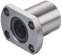 YIVELYYZG Cojinete Lineal de Corte Lateral LMH16UU de 2 Lados, 16 x 28 x 37 mm Cojinete Lineal con Brida Ovalada LMH 16UU Cojinetes lineales de precisión LMH16UU