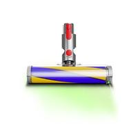 Yivy Cepillo de boquilla de suelo compatible con aspiradoras Dyson V7, V8, V10, V11, V15, equipado con accesorios de luces LED para aspiradora, cepillo de repuesto