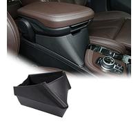 YIWANG - Charola contenedora para reposabrazos Central de Coche para X1 F48 2016-2019, para X2 F47 2018 2019 de conducción a la Izquierda (Negro)