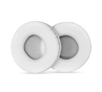 YIWENG Almohadillas de Repuesto para los oídos de Cuero de la PU Reemplazo de Las Almohadillas para los oídos de los Auriculares Koss Porta Pro PP 50 mm Blanco,Cuero PU