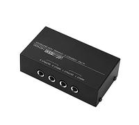 YIWENG Destructor de Humos ultracompacto Filtro de Ruido eliminador de Humos de 2 Canales con entradas TRS de 1/4 Pulgadas Salidas,Destructor de zumbido Compacto