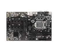 YIWENG Placa Base B250 BTC-12P con 2 Ranuras de Memoria DDR4, 11 Ranuras PCI-E 1X, Puertos VGA + DVI, Compatible con CPU de sexta/séptima generación de la Serie LGA1151,Placa Base de computadora
