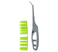 YIWENG Raspador de ángulo de pegamento de vidrio manual Herramienta para calafatear Raspador de sellador de ángulos múltiples Espátula para espacios de piso multifuncional Quitar raspador Práctico kit