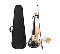 YIWENG Tablero superior de tilo para violín acústico 4/4,Violín