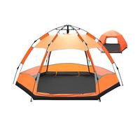 YIWENG Tienda emergente instantánea, Impermeable, Tienda Domo automática de Dos Capas, Tienda para mochileros para 5-8 Personas