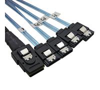YIWENTEC Mini SAS 36P SFF-8087 a 4 SATA - Cable de Datos 0,75 m