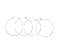 YIWEOG 4pcs Ukelele Ukelele Uke String Material de Fibra de Carbono Transparente