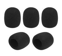 YIWEOG 5 Piezas Micrófonos de Mano Parabrisas Fundas de Espuma de micrófono compatibles con micrófonos de Tipo Bola estándar para KTV Karaoke DJ