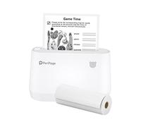 YIWEOG A9s Mini Impresora Térmica Multifuncional de Bolsillo Inalámbrico BT 304DPI Impresora Portátil con Foto Todo en Uno Impresora Móvil Etiqueta de Recibos Compatible con Android iOS Smartphone