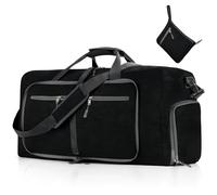 YIWEOG Bolsa de Gimnasio con Compartimento para Zapatos, Equipaje de Mano, Bolsa de Viaje, Bolsa Deportiva, Bolsa de Lona para Hombres y Mujeres, Plegable y Ampliable