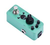 YIWEOG Booster Pedal de Guitarra Mini Booster Pedal de Efectos Pure Clean Mini Boost para Pedal de Efecto de Guitarra eléctrica True Bypass DC 9V 0.250 in Interfaz de Entrada/Salida Perilla de Agudos