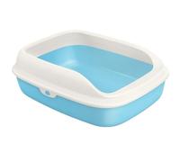 YIWEOG Caja de Arena para Gatos de Estilo Abierto - Bordes de Esquina precisos Cubierta Superior retráctil Diseño de Doble Capa Pedal Inclinado - para una Mejor Experiencia de Usuario y una fácil