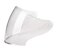 YIWEOG Casco de Motocicleta, Visera de Lente de protección contra el Viento, Accesorios de Casco de Motor de Superficie Curvada, Repuesto para Casco MT Avenue SV