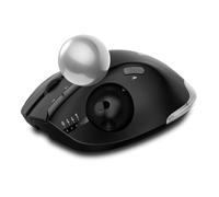 YIWEOG F-33 Trackball Mouse Inalámbrico Triple Modo BT para Diseñador Gráfico Profesional 2D/3D Dibujo CAD en Pantalla Cruzada PS RGB con Ángulo de Ratón Ajustable Programable