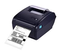 YIWEOG Impresora de Etiquetas térmicas de Escritorio para 4x6 Etiquetas de Paquetes de envío 160 mm/s de Alta Velocidad USB y BT Impresora de conexión Etiqueta Adhesiva para Hacer Etiquetas Ancho