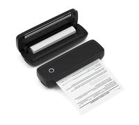 YIWEOG Impresora de Transferencia térmica portátil A4 Conexión inalámbrica y USB Conexión con computadora móvil para Oficina Escuela Viene con 1 Rollo de Papel térmico Compatible con Sistema Windows