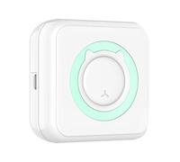 YIWEOG Impresora Fotográfica Todo en Uno Impresora Portátil Multifunción Mini Impresora Instantánea Inalámbrica Compatible con Conexión BT para Smartphone con 6 Rollos de Papel Térmico+5 Rollos de