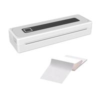 YIWEOG Impresora portátil Impresora inalámbrica sin Tinta Compatible con Impresora de Papel térmico de 8,26 "x 11,69" Impresora de conexión BT5.1 Papel térmico A4 Compatible con iOS, Android