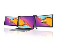 YIWEOG Pantalla de expansión para computadora portátil de 11,6 pulgadas Monitor portátil de tres pantallas FHD con 1 cable para 2 pantallas para Windows, MacOS para computadora portátil de 13,3 a 16,5