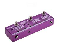 YIWEOG Pedal multiefectos para Guitarra 6 en 1 RC5 de con reverberación, Coro, distorsión, Overdrive, Amplificador y búfer, Carcasa Totalmente metálica con Bypass Real
