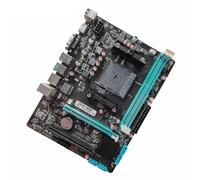 YIWEOG Placa base de computadora CPU LGA904 Compatible con procesadores de las series FM2, FM2+ Admite hasta 16G 1066HMz/1333HMz/1600HMz Realtek 100Mbit USB3.0 SATA3.0 Condensadores totalmente sólidos