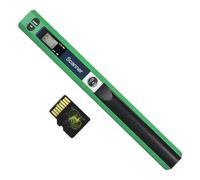 YIWEOG Portatil de Mano Portátil Escáner inalámbrico Tamaño A4 900DPI JPG/PDF Pantalla LCD de Formato con Bolsa Protectora y Tarjeta de 8GB TF para Documentos de Negocios Recetas de Libros Imágenes