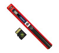 YIWEOG Portatil de Mano Portátil Escáner inalámbrico Tamaño A4 900DPI JPG/PDF Pantalla LCD de Formato con Bolsa Protectora y Tarjeta de 8GB TF para Documentos de Negocios Recetas de Libros Imágenes