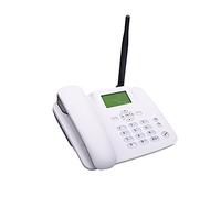 YIWEOG Teléfono inalámbrico Fijo Teléfono de Escritorio 4G Soporte gsm 850/900/1800/1900 MHz Tarjeta SIM Teléfono inalámbrico con Antena Radio Reloj Despertador Función SMS para la casa Centro de
