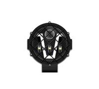 YIWIOJOB 1pc de 7 pulgadas LED LED LA LUZ LA Lámpara de conducción Compatible for Jeep Offroad Boat Tractor Tract Camión 4x4suv ATV Spotlight 12/24V 40W Flechoso(1pc V work light)