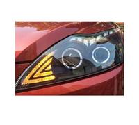 YIWIOJOB Compatible for Ford Focus 2 Faro 2009-2011 Drl Day Running Light LED BILB LUCHES ACCESORY CAR ACCESORIA COMPATIBLE(Xenon low bulbs)