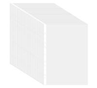 YIWONFU 100 Fundas Plastico A4 Transparente, Bolsillos Perforados A4 para Carpetas de 2/3/4 Agujeros, Fundas de PláStico Transparentes para Organizar Documentos, Notas, Fotos, Cartas y Formularios