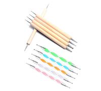 YIXANNX 1 Juego de bolígrafos de punteo, herramientas profesionales manicura vías, bolígrafo perforación punto grabado a mano alzada para tienda belleza del hogar