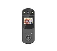 YIXANNX 1 Juego de cámaras de vídeo portátiles DV, Estilo novedoso, Potencia, duraderas, con Funcionamiento Manual Completo, Producto electrónico, Negro