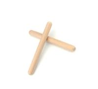 YIXANNX 1 par de baquetas de Para madera, instrumento percusión educativo temprano, palos, fácil agarrar, herramientas acompañamiento para manualidades