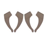 YIXANNX 2 pares de anteojos con punta antideslizante, agarre de silicona suave, gancho para las orejas, gafas sol cómodas, fijación, soporte para gafas, suministros, Azul