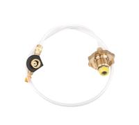 YIXANNX Adaptador de Estufa, Accesorios de, Cilindro Camping, Conector Plano, Accesorios llenado autoensamblaje, Accesorio Familiar para Exteriores