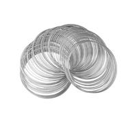 YIXANNX Alambre de memoria para hacer pulseras, collares, alambre de joyería, suministros duraderos, acero inoxidable, fabricación joyas accesible, es para pulseras, abalorios acero, aretes,