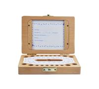 YIXANNX Almacene y organice de forma segura los dientes de bebé con una caja Para madera para dientes bebé, recuerdo especial para la familia, hecho con Para madera, fácil usar, España