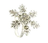 YIXANNX Anillo de servilletas de decoración Navidad mano obra fina calcomanía escritorio suministros vacaciones