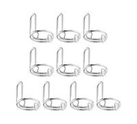 YIXANNX Anillos de uñas ajustables, juego de moda, no se deslustran, regalo para amigas que disfrutan del arte las uñas y accesorios, sin adhesivo, extraíbles para a presión, anillos, plata