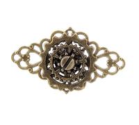 YIXANNX Anillos novedosos, joyería gótica, estilo punk vintage, anillo de engranaje steampunk, anillo de engranaje abierto, desfiles moda y disfraces, accesorios disfraz, material hecho a mano,