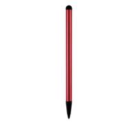 YIXANNX Bolígrafo Capacitivo Profesional, lápiz de Punta Dura resistiva, lápiz óptico, bolígrafos Antideslizantes para Pantalla táctil, Buena flexibilidad, Rojo
